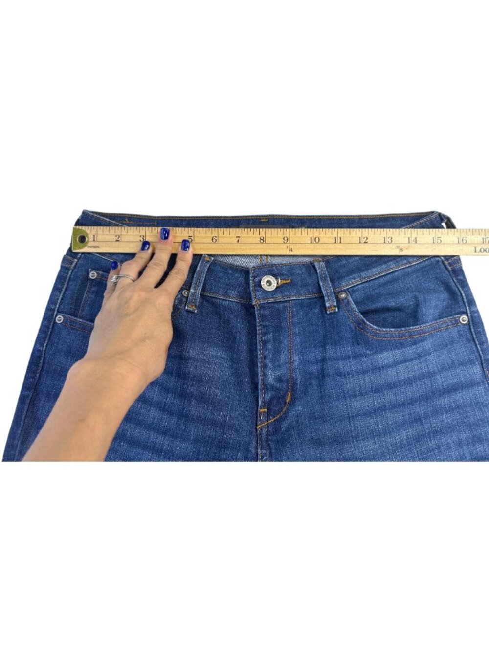 Levi's Demi Curve Bootcut Jeans Women's 10/30 Medium Wash Stretch Denim Y2K - Picture 7 of 12